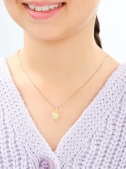 Zawieszka srebrna z cyrkoniami i emalią - Looney Tunes, Tweety, Warner Bros. Discovery