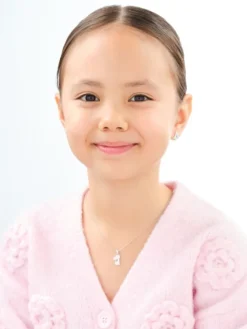 Zawieszka srebrna z cyrkoniami - kot