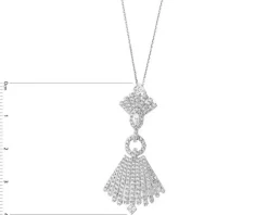 Zawieszka srebrna z cyrkoniami