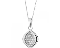 Zawieszka srebrna z cyrkoniami