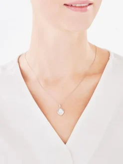 Zawieszka srebrna z cyrkoniami