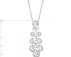 Zawieszka srebrna z cyrkoniami