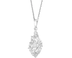 Zawieszka srebrna z cyrkoniami