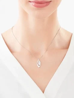 Zawieszka srebrna z cyrkoniami