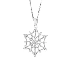 Zawieszka srebrna z cyrkoniami