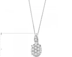 Zawieszka srebrna z cyrkoniami