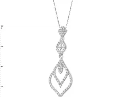 Zawieszka srebrna z cyrkoniami