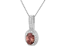 Zawieszka srebrna z cyrkoniami