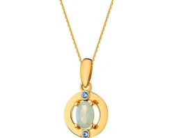 Zawieszka srebrna z cyrkoniami - koło