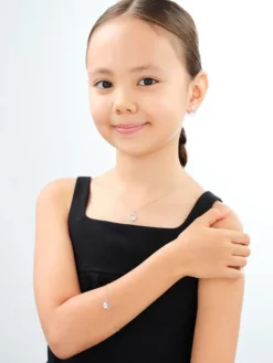 Zawieszka srebrna z cyrkoniami - Harry Potter, zamek Hogwart, Warner Bros. Discovery