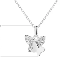 Zawieszka srebrna z cyrkoniami