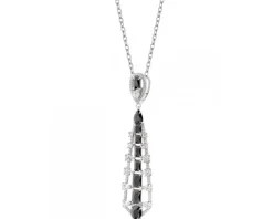 Zawieszka srebrna z cyrkoniami