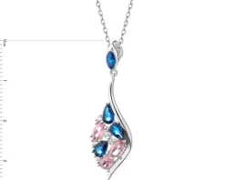 Zawieszka srebrna z cyrkoniami