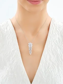 Zawieszka srebrna z cyrkoniami