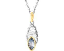 Zawieszka srebrna z cyrkoniami