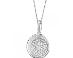 Zawieszka srebrna z cyrkoniami