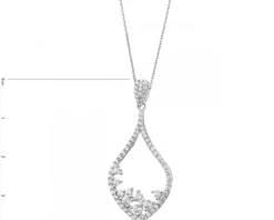 Zawieszka srebrna z cyrkoniami