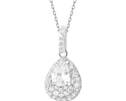 Zawieszka srebrna z cyrkoniami