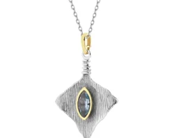 Zawieszka srebrna z cyrkonią