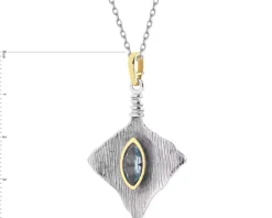 Zawieszka srebrna z cyrkonią