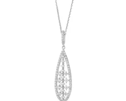 Zawieszka srebrna z cyrkoniami