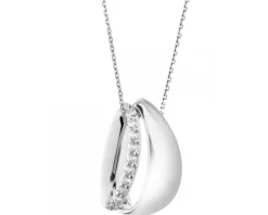 Zawieszka srebrna z cyrkoniami