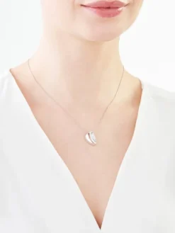 Zawieszka srebrna z cyrkoniami