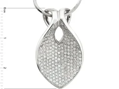 Zawieszka srebrna z cyrkoniami