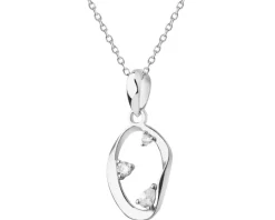 Zawieszka srebrna z cyrkoniami