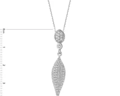 Zawieszka srebrna z cyrkoniami