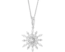 Zawieszka srebrna z cyrkoniami