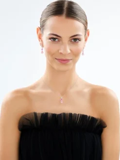 Zawieszka srebrna z cyrkoniami