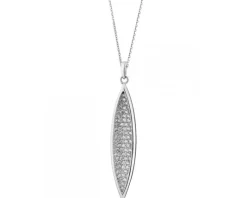 Zawieszka srebrna z cyrkoniami