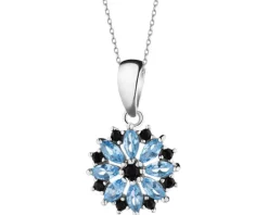 Zawieszka srebrna z cyrkoniami