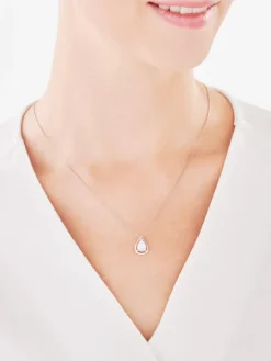 Zawieszka srebrna z cyrkoniami