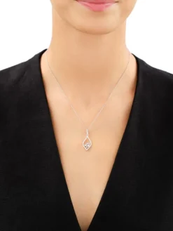 Zawieszka srebrna z cyrkoniami