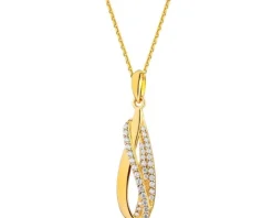 Zawieszka srebrna z cyrkoniami