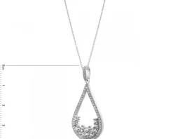 Zawieszka srebrna z cyrkoniami