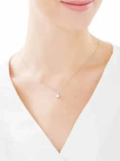 Zawieszka srebrna z cyrkoniami