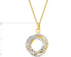 Zawieszka srebrna ze szkłem