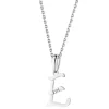 Zawieszka z białego złota z diamentem - litera E - 0,004 ct - próba 585