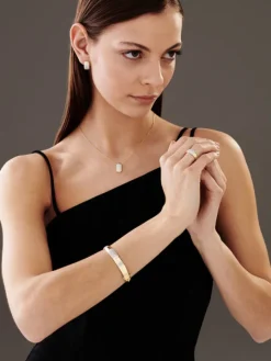 Zawieszka z żółtego złota z brylantami - 0,30 ct - próba 585