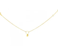 Złota bransoletka - gwiazda