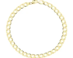 Złota bransoletka - pancerka