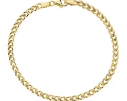 Złota bransoletka - pancerka