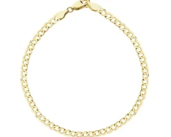 Złota bransoletka - pancerka