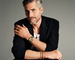 Złota bransoletka - pancerka