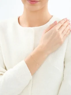 Złota bransoletka - pieski