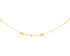 Złota bransoletka, ankier