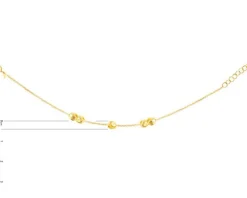 Złota bransoletka, ankier